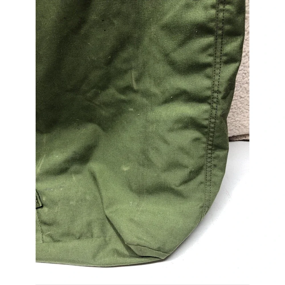 US Military Duffel Bag OD Nylon with 2 Straps Cargo Backpack